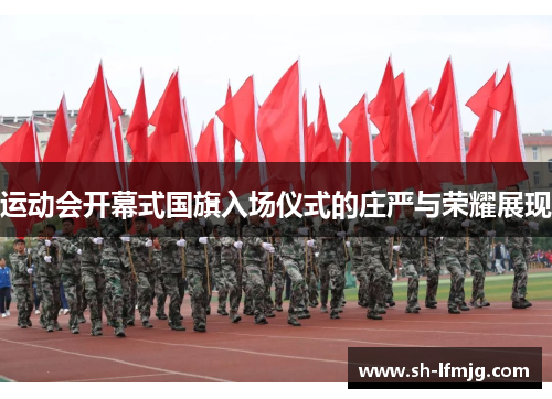 运动会开幕式国旗入场仪式的庄严与荣耀展现